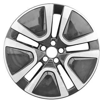 Replace® - 5-Spoke Machined Gloss Black 19x7.5 Alloy Factory Wheel - Remanufactured