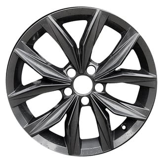 Replace® - 10 I-Spoke All Painted Dark Charcoal Metallic 18x7 Alloy Factory Wheel - Remanufactured