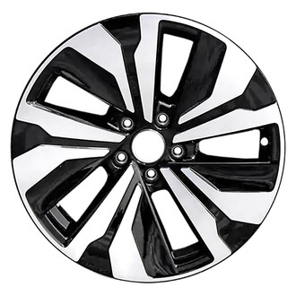 Replace® - 5-Slot Machined Gloss Black 18x8 Alloy Factory Wheel - Remanufactured
