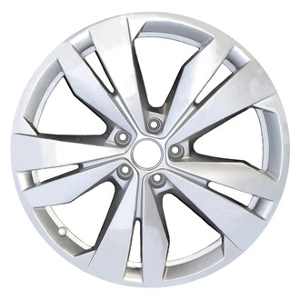 Replace® - Double 5-Spoke All Painted Sparkle Silver 19x8 Alloy Factory Wheel - Remanufactured