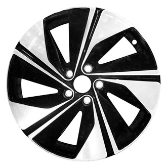 Replace® - 5-Spoke Machined Gloss Black 18x7.5 Alloy Factory Wheel - Remanufactured