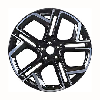 Replace® - 10 I-Spoke Machined Gloss Black 20x8.5 Alloy Factory Wheel - Remanufactured