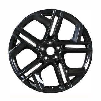 Replace® - 10 I-Spoke All Painted Gloss Black 20x8.5 Alloy Factory Wheel - Remanufactured