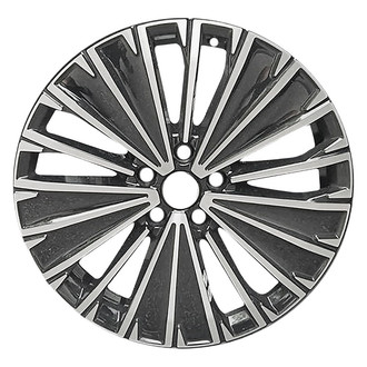 Replace® - 10 I-Spoke Machined Gloss Black 18x7.5 Alloy Factory Wheel - Remanufactured