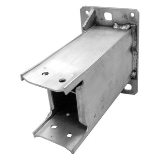 Replace® AU1066104C - Front Driver Side Bumper Bracket (CAPA Certified)