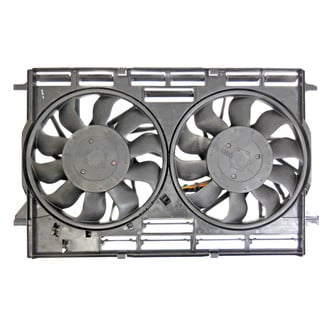 Replace® - Dual Radiator and Condenser Fan Assembly