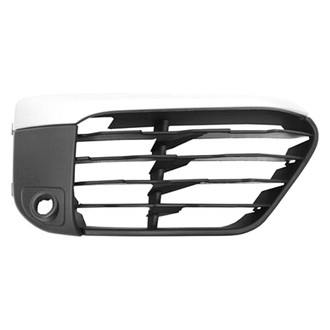 Replace® - Front Lower Outer Passenger Side Bumper Cover Grille (Standard Line)