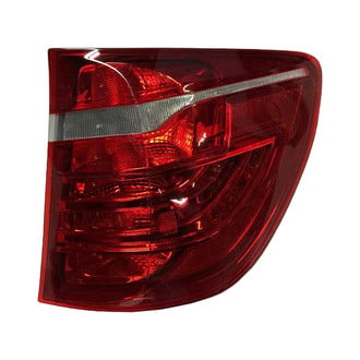 Replace® - Passenger Side Outer Replacement Tail Light Lens and Housing (CAPA Certified)