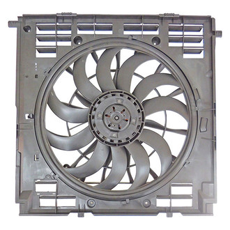 Replace® - Radiator and Condenser Fan Assembly with One Big Fan