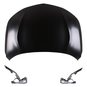 Replace® - 3-Piece (Hood Panel, Driver and Passenger Side Hood Hinge) (Standard Line)