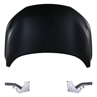 Replace® - 3-Piece (Hood Panel, Driver and Passenger Side Hood Hinge) (Standard Line)