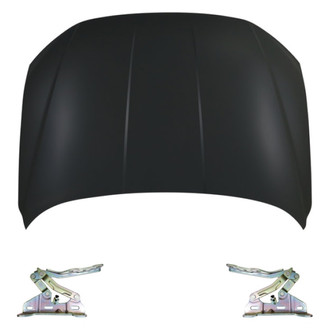 Replace® - 3-Piece (Hood Panel, Driver and Passenger Side Hood Hinge) (Standard Line)