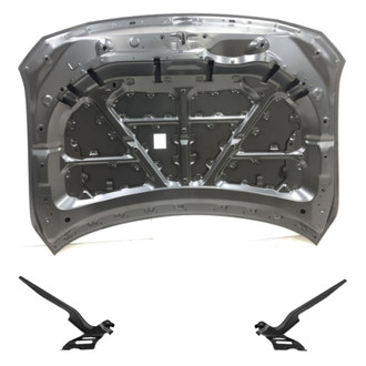 Replace® - 3-Piece (Hood Panel, Driver and Passenger Side Hood Hinge) (Standard Line)