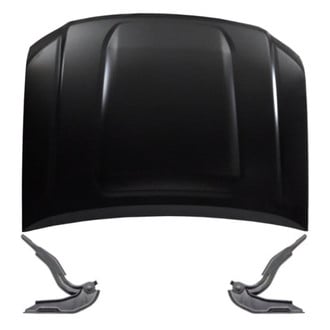 Replace® - 3-Piece (Hood Panel, Driver and Passenger Side Hood Hinge) (Standard Line)