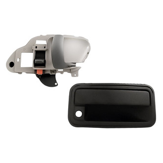 Replace® - 2-Piece (Front Passenger Side Exterior Door Handle, Front Passenger Side Interior Door Handle) (Standard Line)
