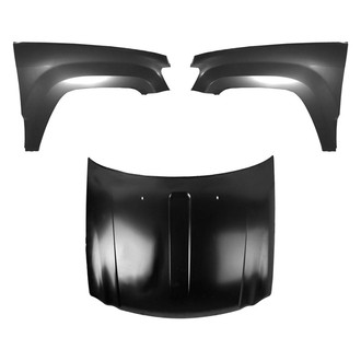 Replace® - 3-Piece (Hood Panel, Front Driver and Passenger Side Fender) (Platinum Plus)