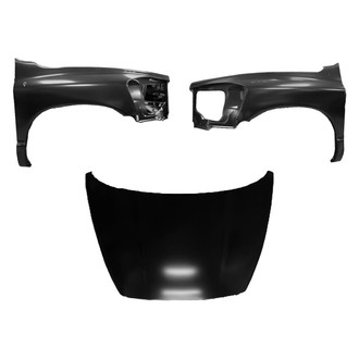 Replace® - 3-Piece (Hood Panel, Front Driver and Passenger Side Fender) (Platinum Plus)
