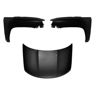 Replace® - 3-Piece (Hood Panel, Front Driver and Passenger Side Fender) (Platinum Plus)