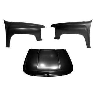 Replace® - 3-Piece (Hood Panel, Front Driver and Passenger Side Fender) (Platinum Plus)