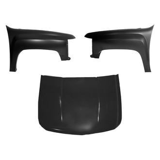 Replace® - 3-Piece (Hood Panel, Front Driver and Passenger Side Fender) (Platinum Plus)