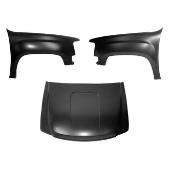 Replace® - 3-Piece (Hood Panel, Front Driver and Passenger Side Fender) (Platinum Plus)
