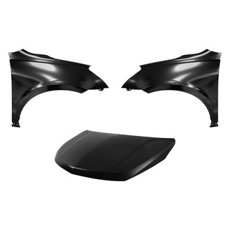 Replace® - 3-Piece (Hood Panel, Front Driver and Passenger Side Fender) (Platinum Plus)