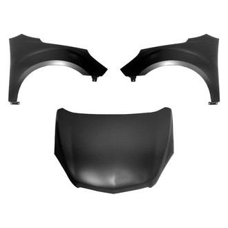 Replace® - 3-Piece (Hood Panel, Front Driver and Passenger Side Fender) (Platinum Plus)