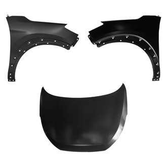 Replace® - 3-Piece (Hood Panel, Front Driver and Passenger Side Fender) (Standard Line)