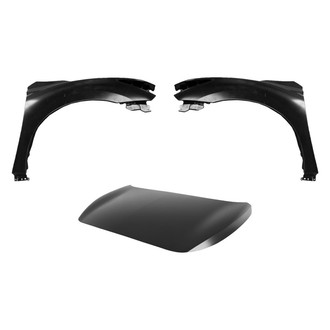 Replace® - 3-Piece (Hood Panel, Front Driver and Passenger Side Fender) (CAPA Certified)
