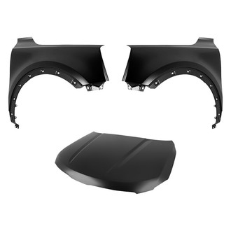 Replace® - 3-Piece (Hood Panel, Front Driver and Passenger Side Fender) (CAPA Certified)