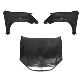 Replace® - 3-Piece (Hood Panel, Front Driver and Passenger Side Fender) (Standard Line)