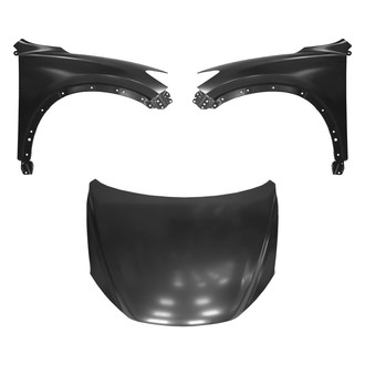 Replace® - 3-Piece (Hood Panel, Front Driver and Passenger Side Fender) (Brand New OE)