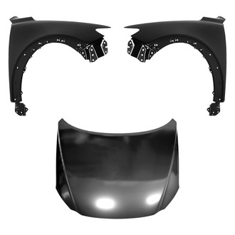Replace® - 3-Piece (Hood Panel, Front Driver and Passenger Side Fender) (CAPA Certified)