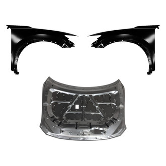 Replace® - 3-Piece (Hood Panel, Front Driver and Passenger Side Fender) (Standard Line)