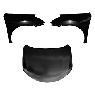 Replace® - 3-Piece (Hood Panel, Front Driver and Passenger Side Fender) (Platinum Plus)