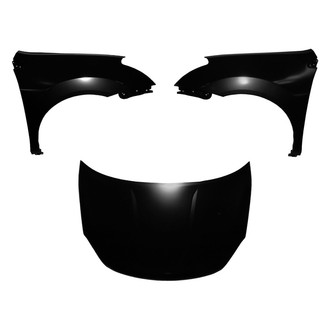 Replace® - 3-Piece (Hood Panel, Front Driver and Passenger Side Fender) (Platinum Plus)