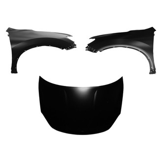 Replace® - 3-Piece (Hood Panel, Front Driver and Passenger Side Fender) (Platinum Plus)