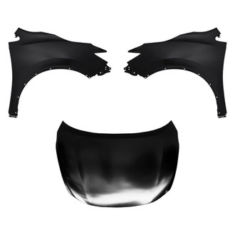 Replace® - 3-Piece (Hood Panel, Front Driver and Passenger Side Fender) (Standard Line)
