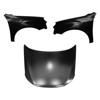 Replace® - 3-Piece (Hood Panel, Front Driver and Passenger Side Fender) (Platinum Plus)