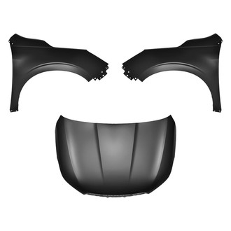 Replace® - 3-Piece (Hood Panel, Front Driver and Passenger Side Fender)