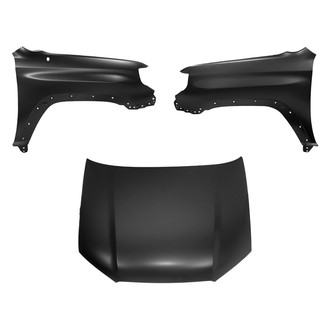 Replace® - 3-Piece (Hood Panel, Front Driver and Passenger Side Fender) (Value Line)