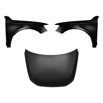 Replace® - 3-Piece (Hood Panel, Front Driver and Passenger Side Fender) (CAPA Certified)