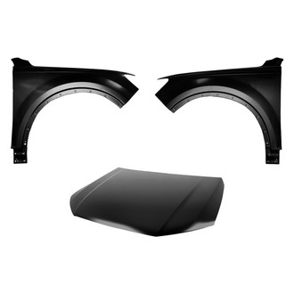 Replace® - 3-Piece (Hood Panel, Front Driver and Passenger Side Fender) (CAPA Certified)
