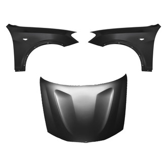 Replace® - 3-Piece (Hood Panel, Front Driver and Passenger Side Fender) (Standard Line)