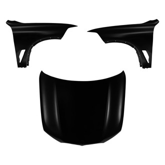 Replace® - 3-Piece (Hood Panel, Front Driver and Passenger Side Fender) (CAPA Certified)