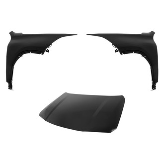 Replace® - 3-Piece (Hood Panel, Front Driver and Passenger Side Fender) (CAPA Certified)