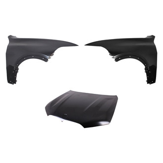 Replace® - 3-Piece (Hood Panel, Front Driver and Passenger Side Fender) (CAPA Certified)