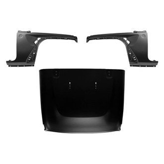 Replace® - 3-Piece (Hood Panel, Front Driver and Passenger Side Fender) (CAPA Certified)