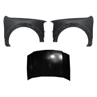 Replace® - 3-Piece (Hood Panel, Front Driver and Passenger Side Fender) (CAPA Certified)