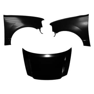 Replace® - 3-Piece (Hood Panel, Front Driver and Passenger Side Fender) (CAPA Certified)